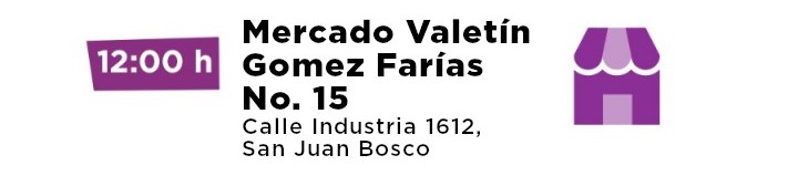 Mercado Valetín Gomez Farías No. 15