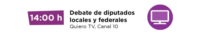 Debate de diputados locales y federales