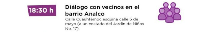 Diálogo con vecinos en el barrio de Analco