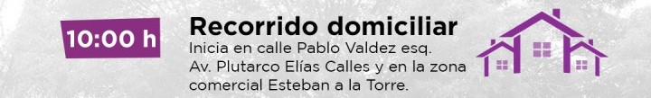 Recorrido domiciliar