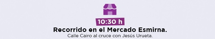 Recorrido en el mercado Esmirna